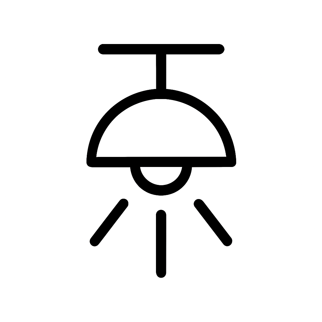 Lighting icon – outdoor landscape and garden lighting services by Perfect Technical Works Dubai